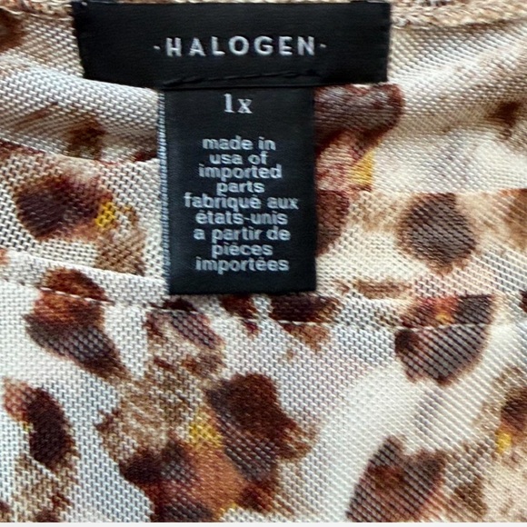 Mesh Leopard Print Top - Picture 8 of 12